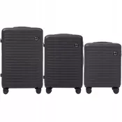 Wings set od tri kofera Liska crni