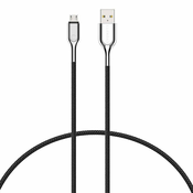 Cygnett Kabel USB za Micro USB Cygnett Armoured 12W 2m (črn)