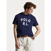 Polo Ralph Lauren Majica 710B20222001 Mornarsko modra Regular Fit