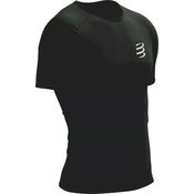 Compressport Performance SS Tshirt M Black/White L Majica za trcanje s kratkim rukavom