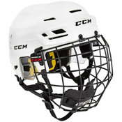 CCM Hokejska čelada HT210C TAC Senior Combo CCM, bela, velikost: S, (20742339)