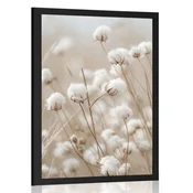 Plakat suho cvetje - 60x90 white