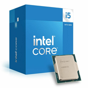 Intel Core i5-14400 procesor, LGA1700, 10 jedrni, do 4,7 GHz, UHD730 (BX8071514400)