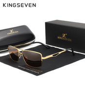 KINGSEVEN Muške naocare za sunce N7906 zlatne boje