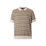 Lyle & Scott Pulover bež/svetlo bež/temno rjava/antracit