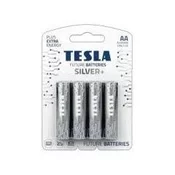 TESLA BATERIJE AA GREEN  ZA PONOVNO POLNJENJE (HR6 / BLISTER FOLIJA 4 KOSI)