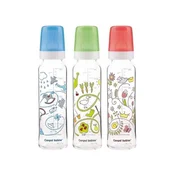 CANPOL BABY STAKLENA FLASICA 42/201 240ML PRINT