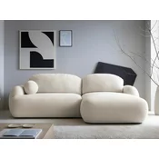 Kotna garnitura TrendyNest 110 (Now Or Never 03) Svetlo rjava, Funkcija spanje, Predal, 275x175x90cm