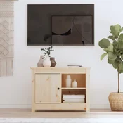 TV ormaric 70 x 36,5 x 52 cm od masivne borovine