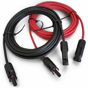 ANFIL Solarni kabel 6 mm2 (10 AWG) s priključki MC4 na obeh koncih, 9m