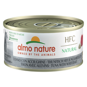 Ekonomicno pakiranje Almo Nature HFC Natural 12 x 70 g - Tuna i mlade srdele