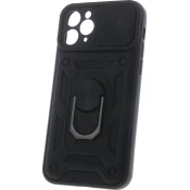Ovitek Defender Slide Samsung Galaxy S25 FE - črn