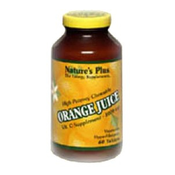 Natures Plus Orange Juice C - 60 žvak. tabl.