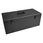Črna kovinska škatla za orodje 580x270x230 mm