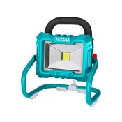 TOTAL Prenosna delovna luč s stojalom, 20 V Li-ion, 2000 mAh, LED, 20 W, brez baterije in polnilnika