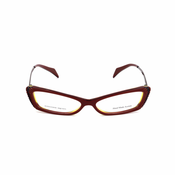 NEW Okvir za očala ženska Alexander McQueen AMQ-4163-W0B Rumena Burgundska