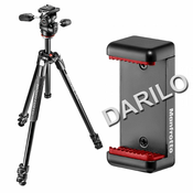 Manfrotto 290 Xtra aluminijski stalak s 3 dijela i glavom s 3 smjera (MK290XTA3-3W)