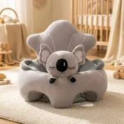 Plišana foteljica za bebe Little Koala - siva ( KLK2703-LKS )