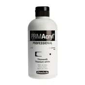 Akrilna barva Schmincke PRIMAcryl Professional Fluid 500 ml – Titanium white