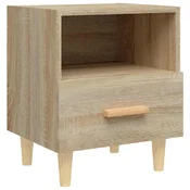 Vidaxl Nočna omarica sonoma hrast 40x35x47 cm