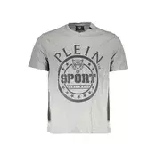 PLEIN SPORT Muška Majica TIPS128_GRIGIO_92-GREY, Siva