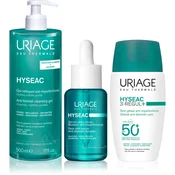 Uriage Hyseac Acne-Prone Skin Care Set set za mastno k aknam nagnjeno kožo