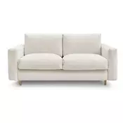 Bež sedežna garnitura za spanje/raztegljiva 200 cm Cocoone – Bobochic Paris