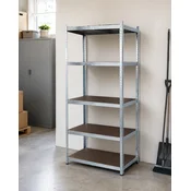 Office Elegante metalna polica 180 × 90 × 40 cm - 5 nivoa Nosivost 875 kg ( OE-MS-1809040 )
