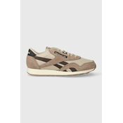 Tenisice Reebok Classic boja: smeda