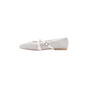STEVE MADDEN Odprte balerinke Watchlist kremna