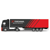 Bburago 1:43 MB Actros Gigaspace/Trailer - Yokohama