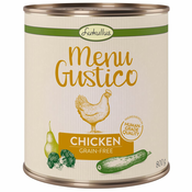6x800g Lukullus Menu Gustico - piščanec z brokolijem, bučkami,hruško