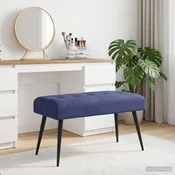 Klop s gumbnim oblazinjenjem Policijska modra 80 x 40 x 46 cm