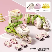 Xiaozhuangyuan Roleri svetlecim tockicima, Aluminijumski ram, Beli