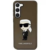 Karl Lagerfeld Ovitek Karl Lagerfeld Ikonik za Samsung Galaxy S23 Plus, črn