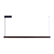 Immax NEO 07301L-LED prigušiva viseca lampa na sajli MADEIRA 33W/230V Wi-Fi Tuya 152 cm orah