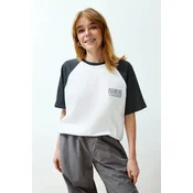 Trendyol Milla Ženska majica TWOSS24TS00134, Bela