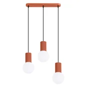 Sollux Lighting Viseča svetilka HALO 3L okra rdeča, (5000352241)