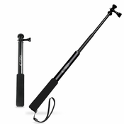 Tech-protect GA100 selfie stick za športne kamere GoPro / DJI, črna