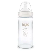 Nuk steklenička steklena First Choice 240ml