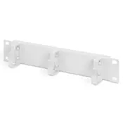 254 mm (10) 1U cable management panel 3x cable rings, 44x254x50 mm, grey (RAL 7035)