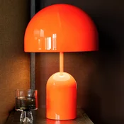 Tom Dixon LED namizna svetilka Bell, rdeča, višina 43 cm, z možnostjo zatemnitve - Dnevna soba/jedilnica - Dizajn - Kovina
