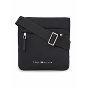Torbica za okoli pasu Tommy Hilfiger črna barva, AM0AM12216