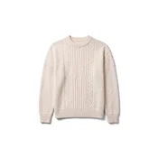 Calvin Klein Jeans Pulover off-bela