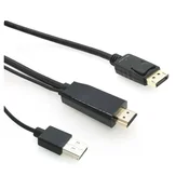 shumee Pretvornik MicroConnect HDMI DisplayPort 3 m