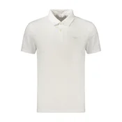 Moška polo majica s kratkimi rokavi GUESS JEANS, bela