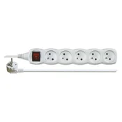 Emos Podaljšek 1513 Extension cable with switch 5 sockets 3m, white