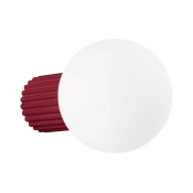Sollux SL.1747 - Kupatilsko zidno svetlo HALO 1xG9/8W/230V IP44 crveno