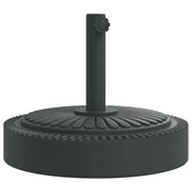 Vidaxl Podstavek za senčnik velikost palice O38/48 mm 25 kg okrogel