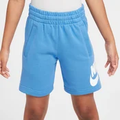 Nike K NSW CLUB FT SHORT HBR, djecije kratke hlace, plava FD2997